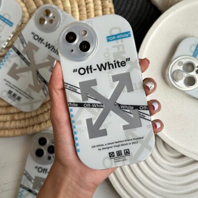 قاب Off-White لنز رینگی سفید (کدC1320)