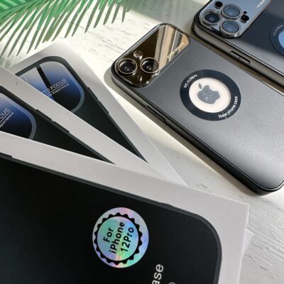 قاب PVD LENS MagSafe مشکی (کدC1331)