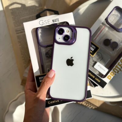 قاب Purple Eason Case همراه با محافظ لنز رینگی (کدC1372)