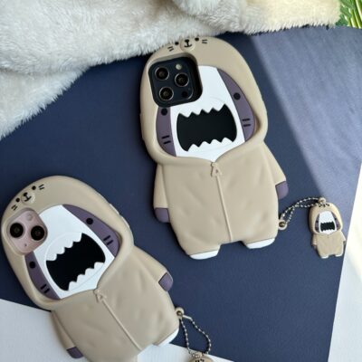 قاب Shark سیلیکونی با آویز (کدC1263)