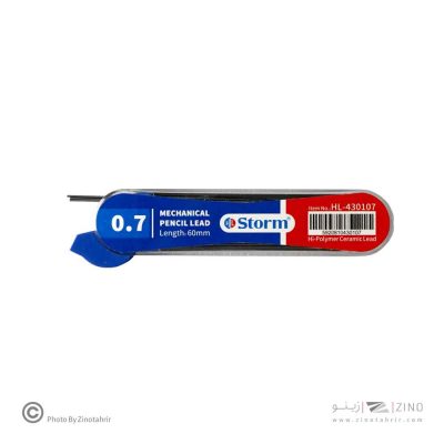 مغز مداد 0/7 (60میل) HB استورم کد HL-431*تعداد در باکس12جین*