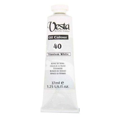 رنگ روغن 37میل وستاکد40 White Titanium