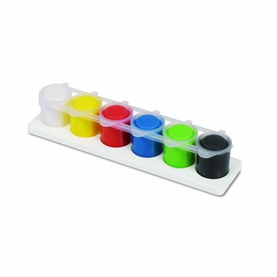 رنگ اکریلیک6رنگ25میل کودک جعبه مقوایی پریمو کد408TA6