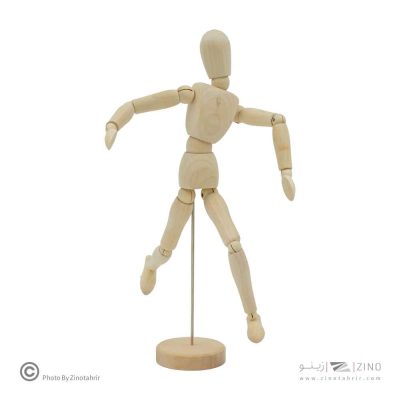 فیگورآدمک30سانت چوبی پارس آرتیست