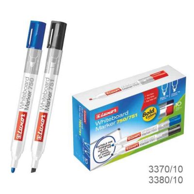 ماژیک وایت برد گرد قرمز لاکسرکد750